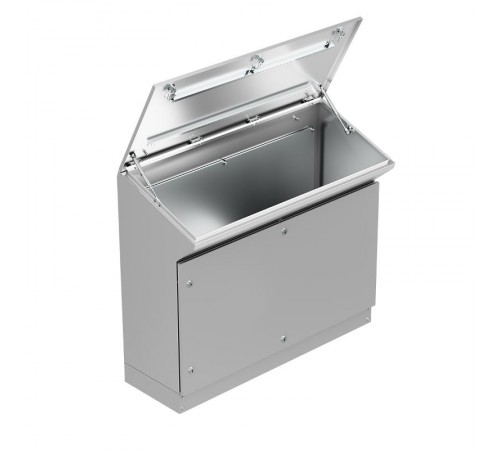 Пульт управления напольный "Inox" AISI304 TP12 IP55 (960х1200х400)mb-inox-96-120-40EKF