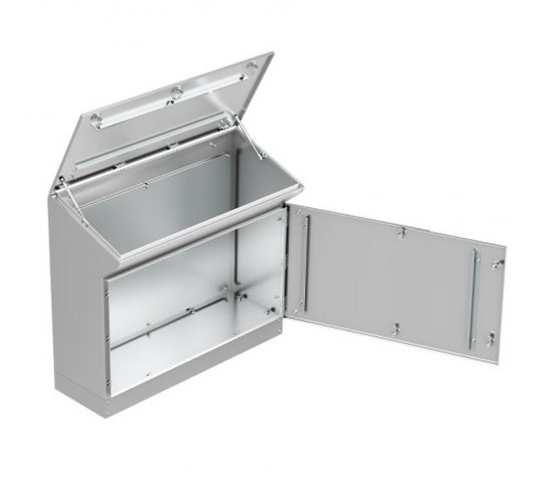 Пульт управления напольный "Inox" AISI304 TP12 IP55 (960х1200х400)mb-inox-96-120-40EKF