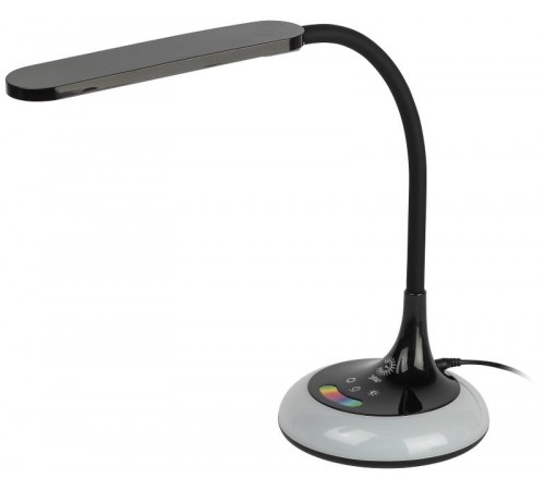 Настольный светильник NLED-481-10W-BK светодиодный с основанием черный  Б0048592  ЭРА