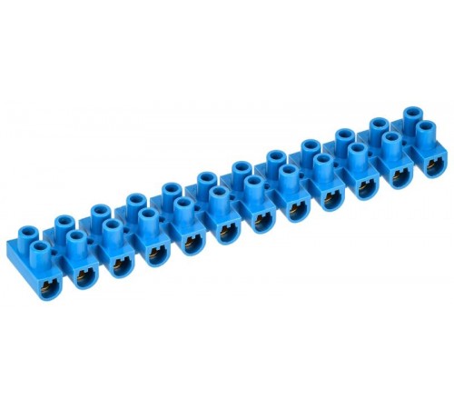 Зажим винтовой ЗВИ-30 н/г 6-16мм2 12пар  синие  UZV6-030-10  IEK