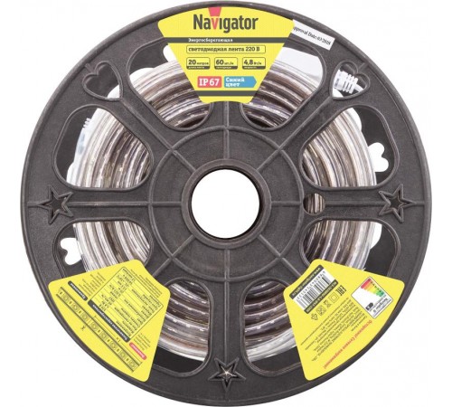 Лента светодиодная  NLS-3528B60-4.8-IP67-220V 14513 Navigator