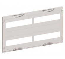 Пластрон с прорезями 2ряда/2 рейки-150мм AS222  ABB