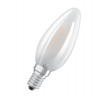 Лампа светодиодная матовая, Е14 PARATHOM CL B GL FR 40 non-dim 4W/827 E14  4058075287785  Osram