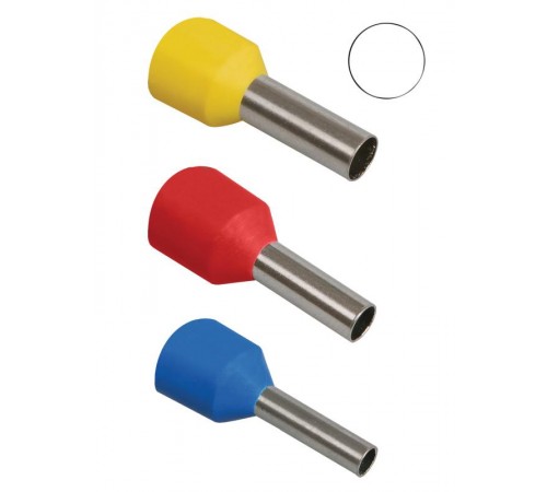 Наконечник НШВИ 0,75-8 белый (20шт/упак)  UGN10-4-C75-02-08  IEK