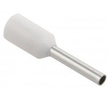 Наконечник НШВИ(2) 0,75-10 белый (100шт/упак)  UTE10-D2-1-100  IEK