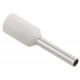 Наконечник НШВИ(2) 0,75-10 белый (100шт/упак)  UTE10-D2-1-100  IEK