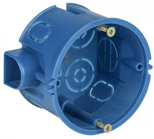 Коробка установочная СЗ D=68x45мм для твердых стен (сам. ст.уз.)  UKT10-068-045-000-A-S-UO  GENERICA