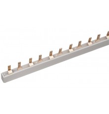 Шина соединительная типа PIN (штырь) 2Р 63А (дл.1м)   YNS21-2-063  IEK