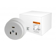 Розетка РШ 32А 250В 2Р+РЕ СУ белая  SQ1812-0006  TDM