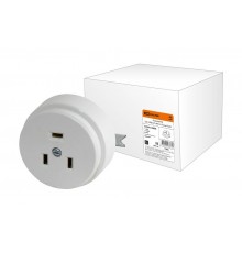 Розетка РШ 32А 250В 2Р+РЕ СУ белая  SQ1812-0006  TDM