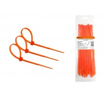 Хомут нейлоновый 4.8х400мм (оранжевый) (25 штук)  SQ0515-0369  TDM