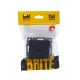 BRITE Розетка HDMI РHDMI-0-БрГ графит   BR-H10-K53  IEK