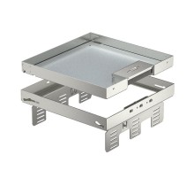 Кассетная рамка RKSN2 UZD3 ном.размер 9 243x243 мм (сталь) (RKSN2 UZD3 9VS20)  7409238  OBO Bettermann