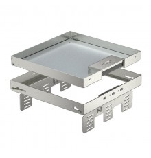 Кассетная рамка RKSN2 UZD3 ном.размер 9 243x243 мм (сталь) (RKSN2 UZD3 9VS20)  7409238  OBO Bettermann