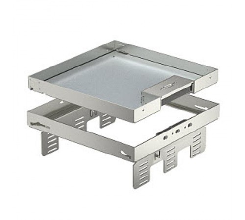 Кассетная рамка RKSN2 UZD3 ном.размер 9 243x243 мм (сталь) (RKSN2 UZD3 9VS20)  7409238  OBO Bettermann