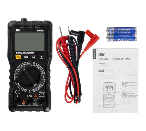 Мультиметр цифровой ARMA2L 5 DM2A  A2L5-DM11-02  IEK