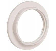 Кольцо к патрону, пластик, Е27, белый, индивидуальный пакет,   EKP10-01-02-K01  IEK