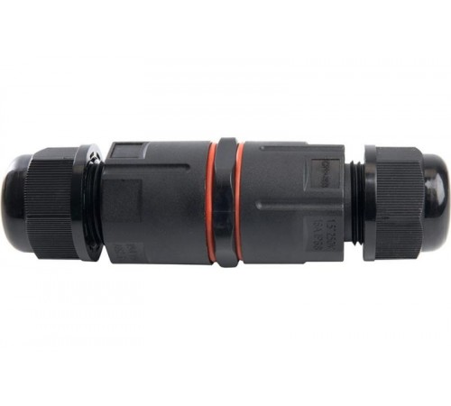 Соединитель-коннектор 3-контакт, с СМК221 пружинным контактом, водонепроницаемый, LD533  49190  STEKKER