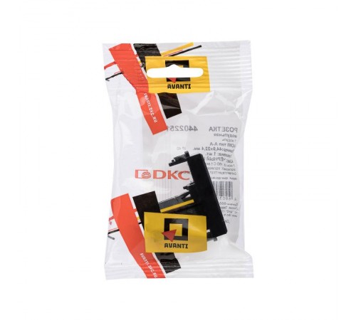 HDMI розетка "Черный квадрат" Avanti модульная, тип А-А, 1 мод  4402251  DKC