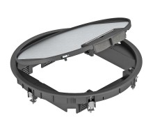 Лючок GESR9U (универсальный) 12xModul45 (полиамид,черный) (GESR9 U 9011)  7405532  OBO Bettermann