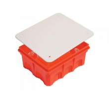 Коробка распределительная с/у 160х130х70 (ниша)  д/сплош стен, внутр разм  149x119x68,5 мм с крышкой  IP20  КР1103  HEGEL