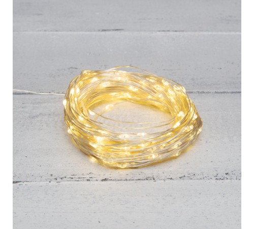 Гирлянда Роса с трансформатором 30 м, 300 LED, теплое белое свечение  303-216  NEON-NIGHT