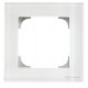 Рамка 1-постовая, серия SKY, цвет стекло белое2CLA857100A3001 ABB