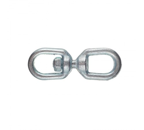 Вертлюг петля-петля оцинк. 6мм (1 шт) - ярлык ( 0,105 кг)  112752  Tech-KREP