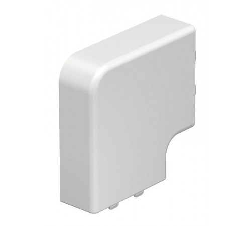 Крышка плоского угла кабельного канала WDK 20x50 мм (ПВХ,белый) (WDK HF20050RW)  6154255  OBO Bettermann