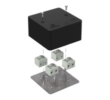 Коробка огнестойкая для кабель-канала 40-0460-FR6.0-8 Е15-Е120 RAL9005 85х85х45 (44 шт/кор) черная  40-0460-9005-FR6.0-8  Промрукав