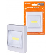 Ночник "Идеал 1", 2 Вт, 4хААА, магнит,  SQ0357-0125  TDM