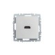 BRITE Розетка HDMI РHDMI-0-БрА алюминий   BR-H10-K47  IEK