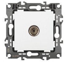 Розетка ЭРА Серия 12 12-3101-01М TV одиночная, белый матовый   Б0065711  ЭРА