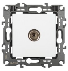 Розетка ЭРА Серия 12 12-3101-01М TV одиночная, белый матовый   Б0065711  ЭРА