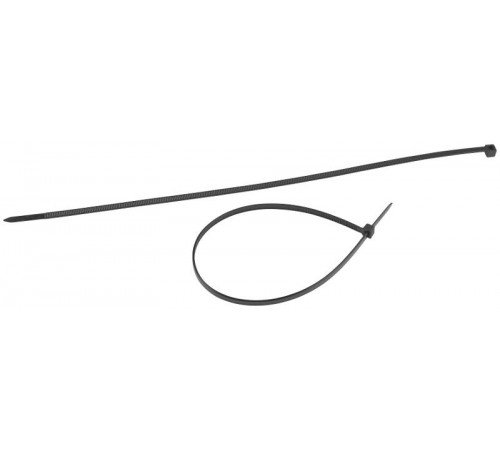 Кабельная стяжка ЭРА NO-225-188 (хомут) нейлоновая 4.8 х 450 мм чёрная (100 шт/уп) Б0066004ЭРА