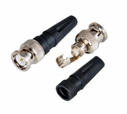 Разъем штекер BNC под винт с колпачком  05-3071  REXANT