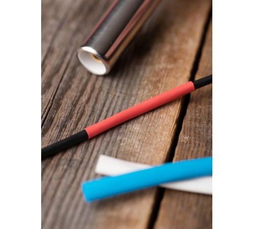 Термоусаживаемая трубка ТУТ нг 6/3 красная EKF PROxima  tut-6-r  EKF