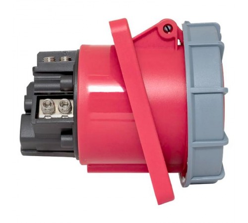 Розетка стационарная внутренняя угловая 4452 3Р+РЕ+N 125А 380В IP67 EKF PROxima  ps-4452-125-380  EKF