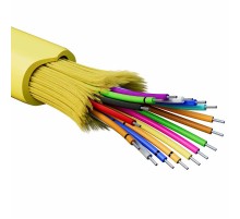 Кабель опт., для внутренней прокладки, нг(A)-HFLTx, 16 ОВ, OS2 (G.652.D) плотный буфер, 0,4 кН, барабан 500 м  RNDT9C16YL03-E  DKC