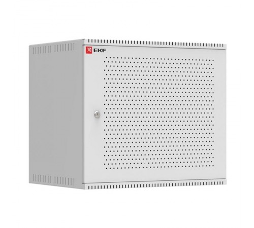Шкаф телекоммуникационный настенный 9U (600х450) дверь перфорированная, Astra A серия EKF Basic    ITB9P450   EKF 