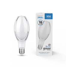 Лампа светодиодная промышленная Basic BT100 AC180-240V 30W 2950lm 6500K E40 LED 1/20  11834332  Gauss
