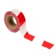 Лента оградительная ЛО "Красно-белая" 50х250 Basic  lo-50x250-bas  EKF