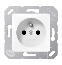 розетка франко-бельгийской системы 5120FBFKIWW Jung