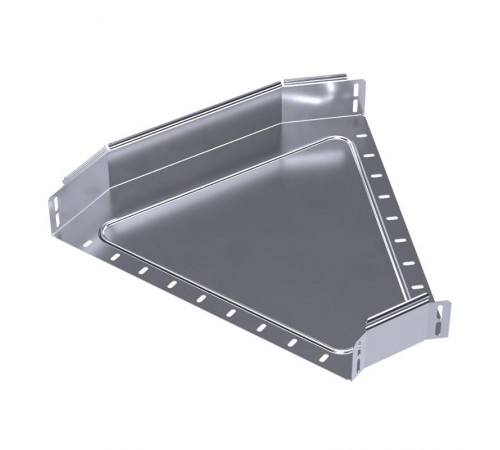 Угол горизонтальный 45 градусов Стандарт INOX (AISI 316) 500х80  PR16.3450  Промрукав