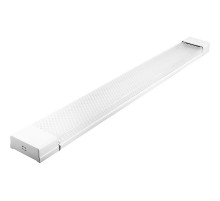 Светильник светодиодный линейный AL5020 36W 2600Lm 4000K, рассеиватель призма в стальном корпусе, 1200*23*60мм  32408  FERON