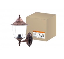 Светильник садово-парковый Прага Эл-11-71М 60 Вт Е27 настенный вверх медь, прозрачный плафон TDM  SQ0330-0524  TDM