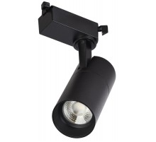 Светильник светодиодный трековый ДТО 1301 10Вт 4000К 24град черный однофазный  LT-DSO0-1301-10-40-K02  IEK