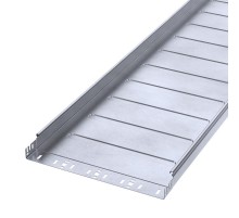 Лоток неперфорированный Профи INOX (AISI 316) 400х50x3000 (1,0 мм) (6 м/уп)  PR16.13671  Промрукав