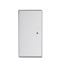 SR-2-83 Клавиша двойная free@home, future, серебристый алюминий  6220-0-0153   2CKA006220A0153  ABB