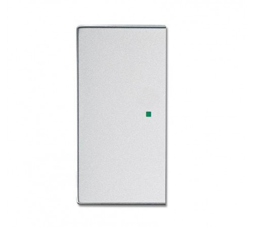 SR-2-83 Клавиша двойная free@home, future, серебристый алюминий  6220-0-0153   2CKA006220A0153  ABB